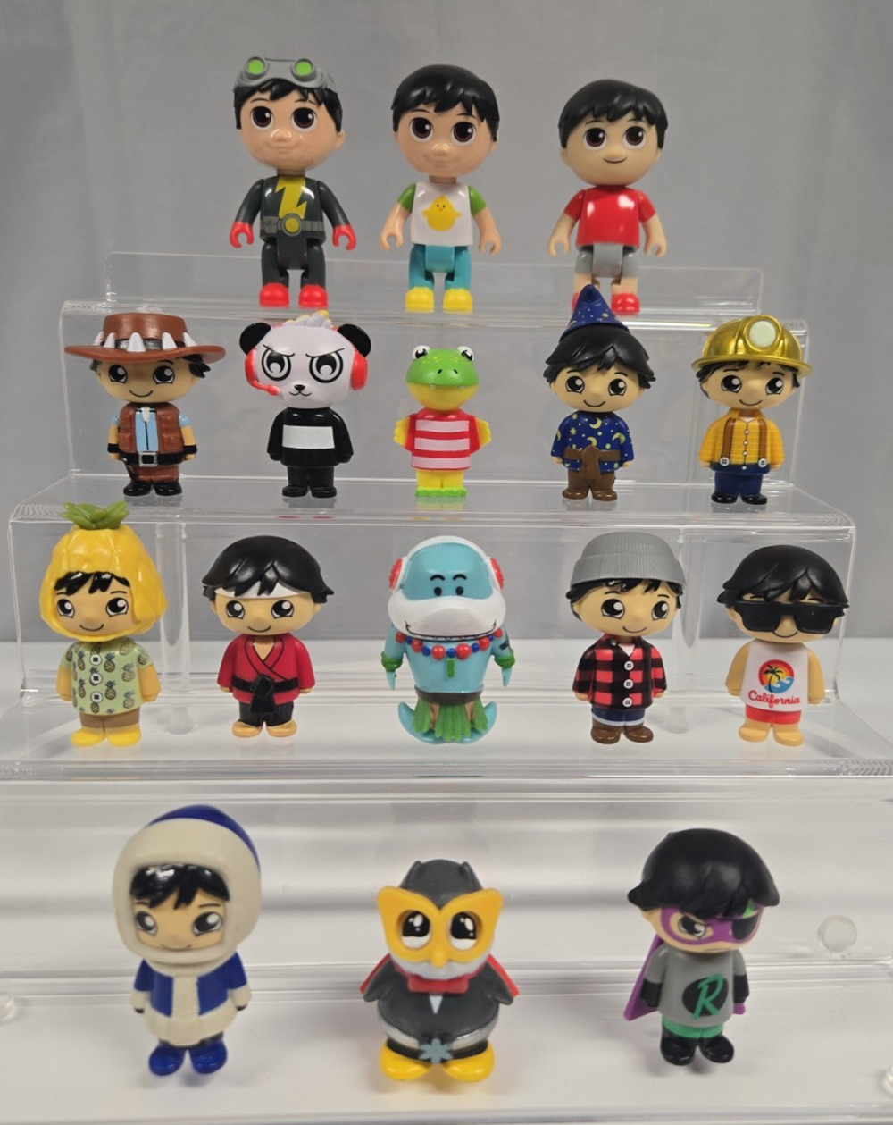 Bonkers Ryans World Figures Mini Blind Mixed Lot of 16 Road Trip and Others